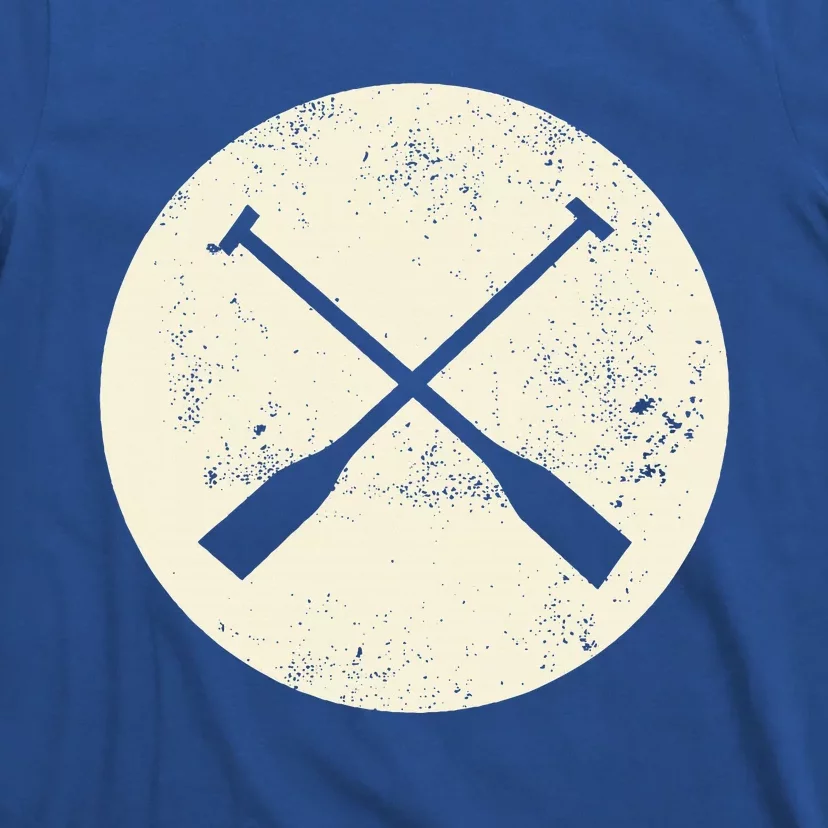 Canoe Paddles Crossing Canoe & Kayaking T-Shirt