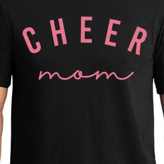 Cute Pink Cheer Mom Gift Pajama Set