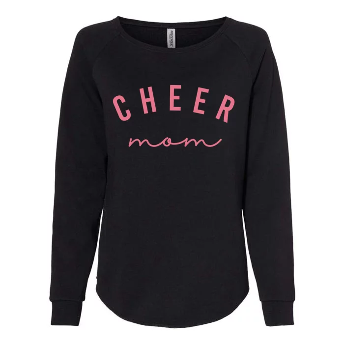 Cute Pink Cheer Mom Gift Womens California Wash Sweatshirt