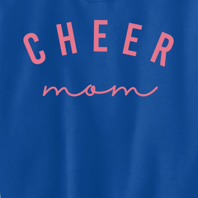 Cute Pink Cheer Mom Gift Kids Sweatshirt