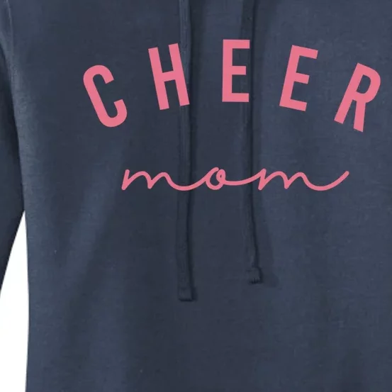 Cute Pink Cheer Mom Gift Women's Pullover Hoodie