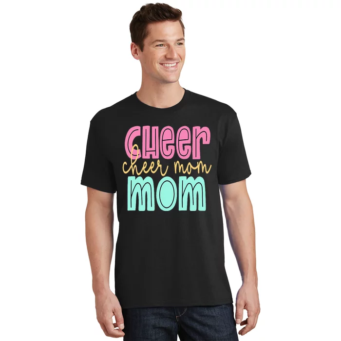 Cheerleader Proud Cheer Mom Pride Sports Supporter T-Shirt