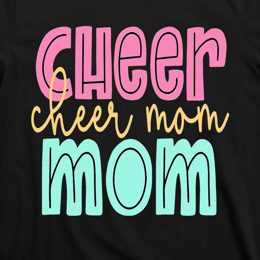 Cheerleader Proud Cheer Mom Pride Sports Supporter T-Shirt