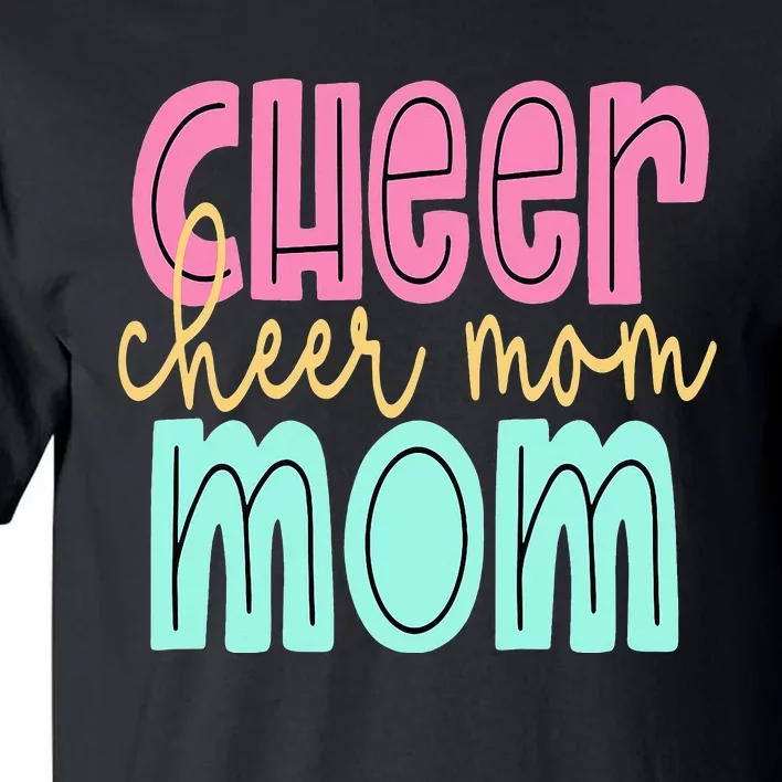 Cheerleader Proud Cheer Mom Pride Sports Supporter Tall T-Shirt