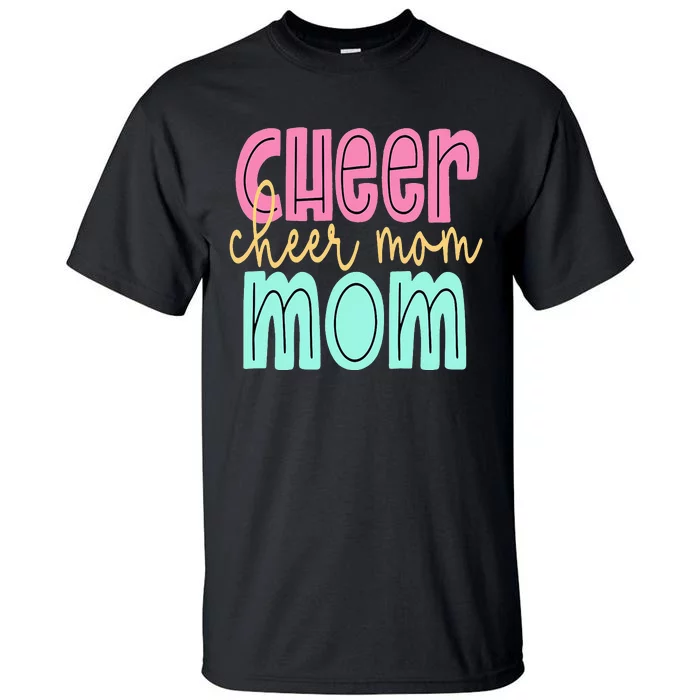 Cheerleader Proud Cheer Mom Pride Sports Supporter Tall T-Shirt