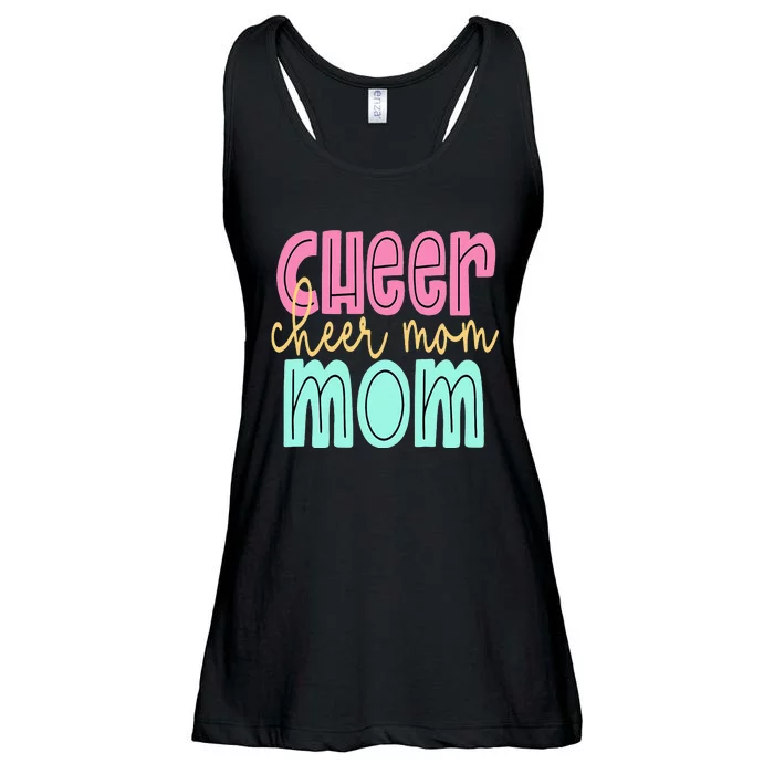 Cheerleader Proud Cheer Mom Pride Sports Supporter Ladies Essential Flowy Tank