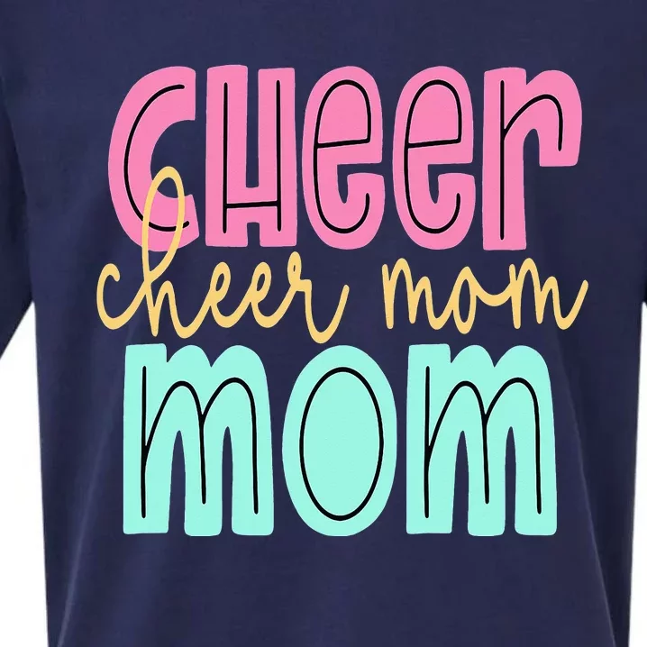 Cheerleader Proud Cheer Mom Pride Sports Supporter Sueded Cloud Jersey T-Shirt