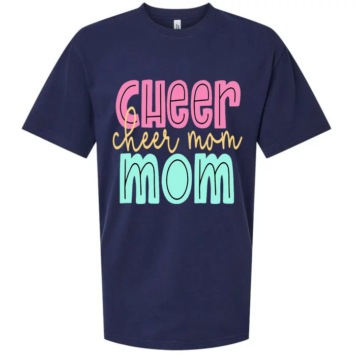 Cheerleader Proud Cheer Mom Pride Sports Supporter Sueded Cloud Jersey T-Shirt