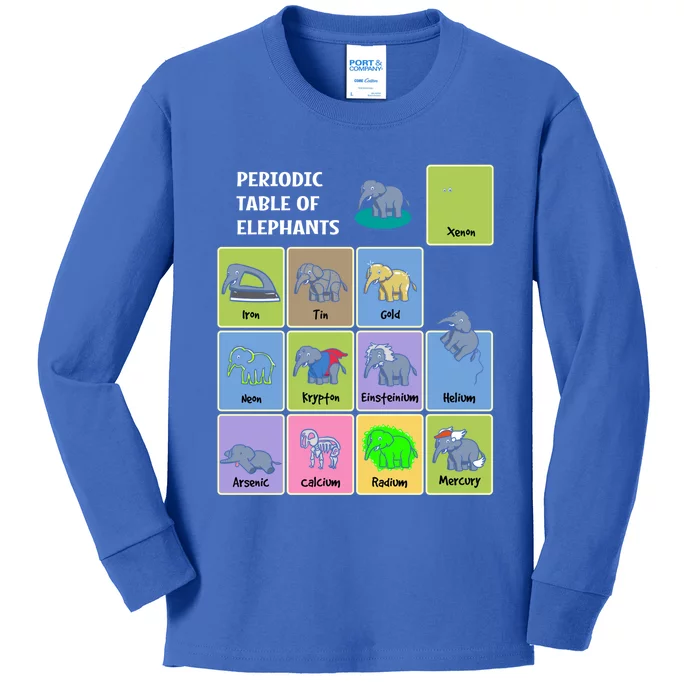 Chemistry Proud Chemist Experit Science Lover Great Gift Kids Long Sleeve Shirt