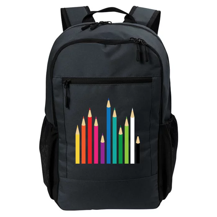 Colored Pencils Daily Commute Backpack