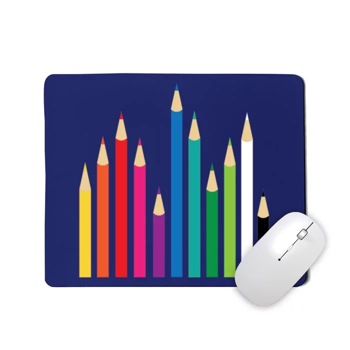 Colored Pencils Mousepad