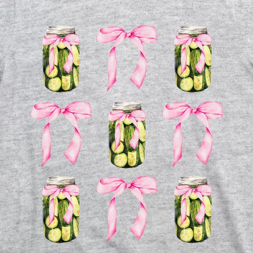 Canned Pickle Coquette Bows With Cute Pickle Jar T-Shirt