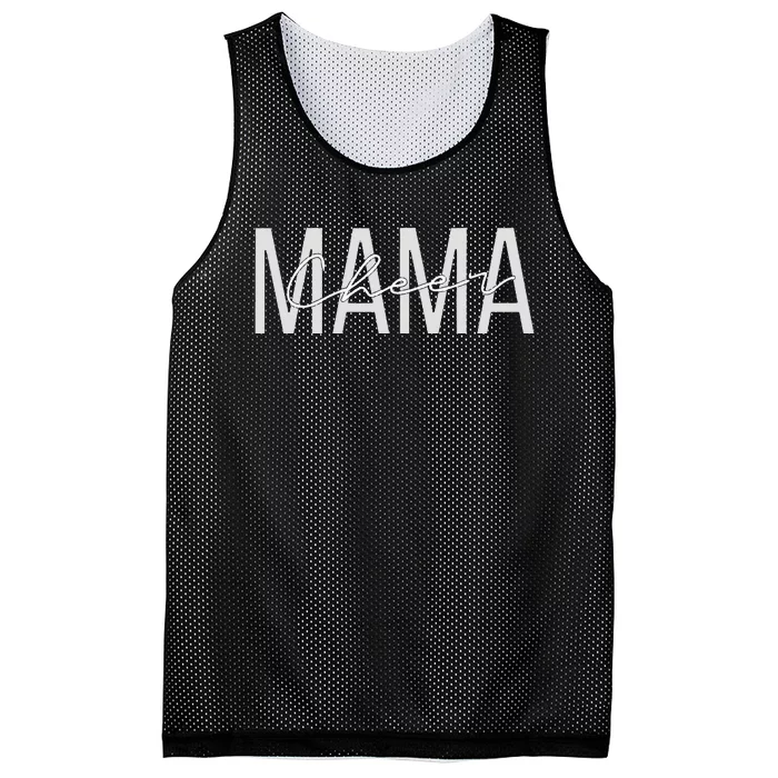 Cheerleader Proud Cheer Mom Pride Sports Supporter Mesh Reversible Basketball Jersey Tank