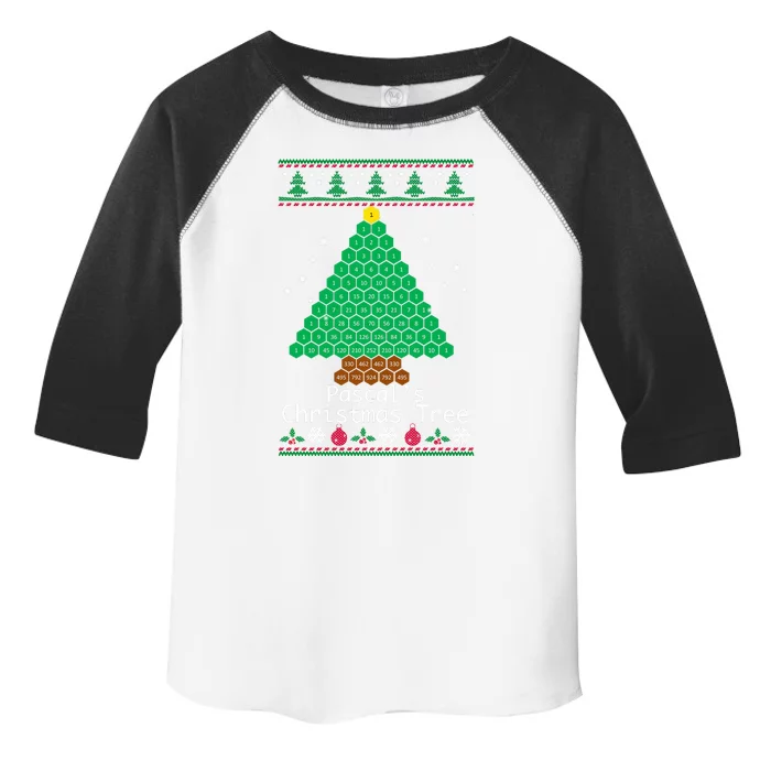 Cool Pascals Christmas Tree Sweater Gift Math Toddler Fine Jersey T-Shirt