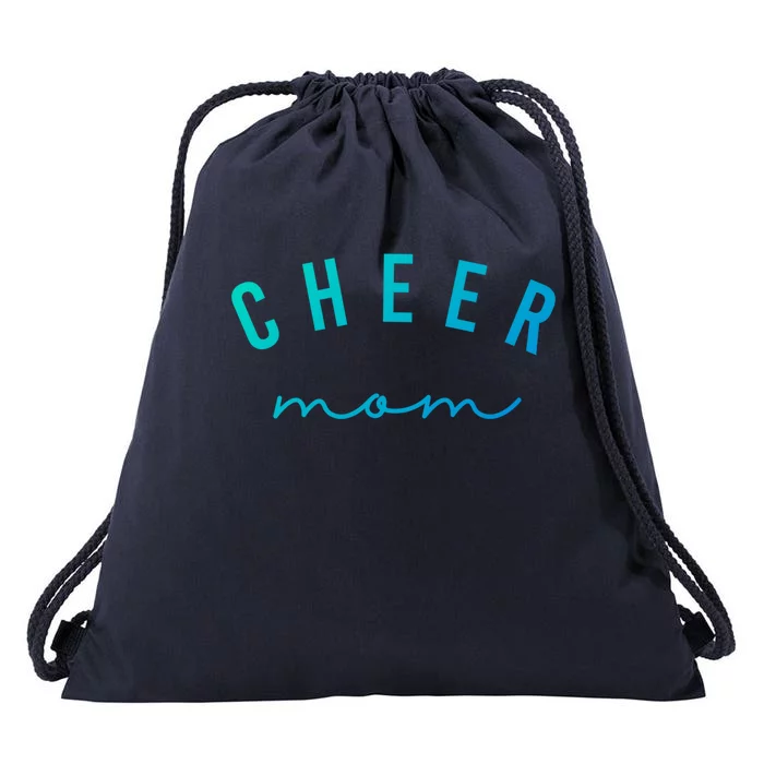 Cute Pink Cheer Mom Gift Drawstring Bag