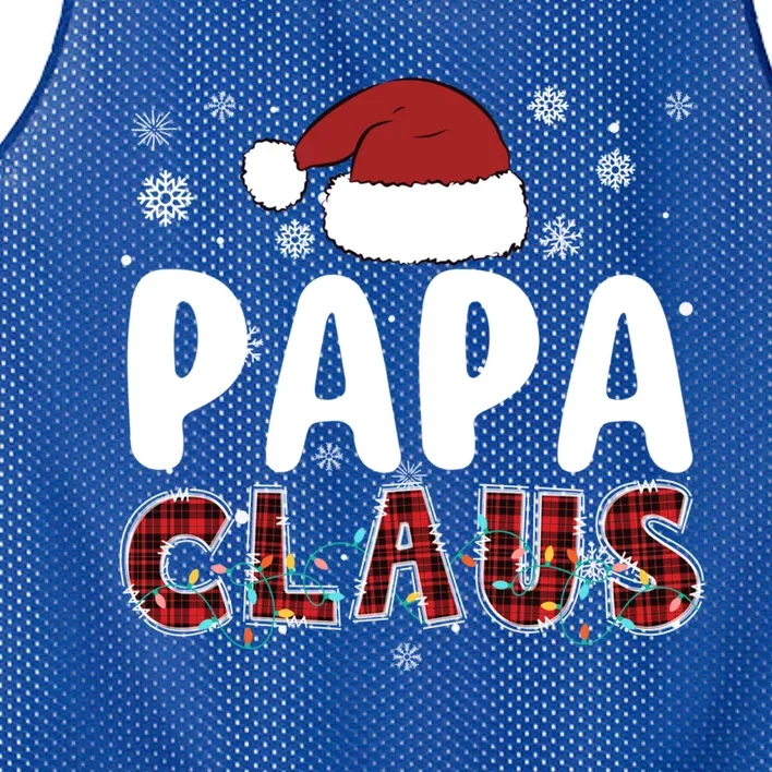 Christmas Papa Claus Pajamas Santa Family Xmas Meaningful Gift Mesh Reversible Basketball Jersey Tank