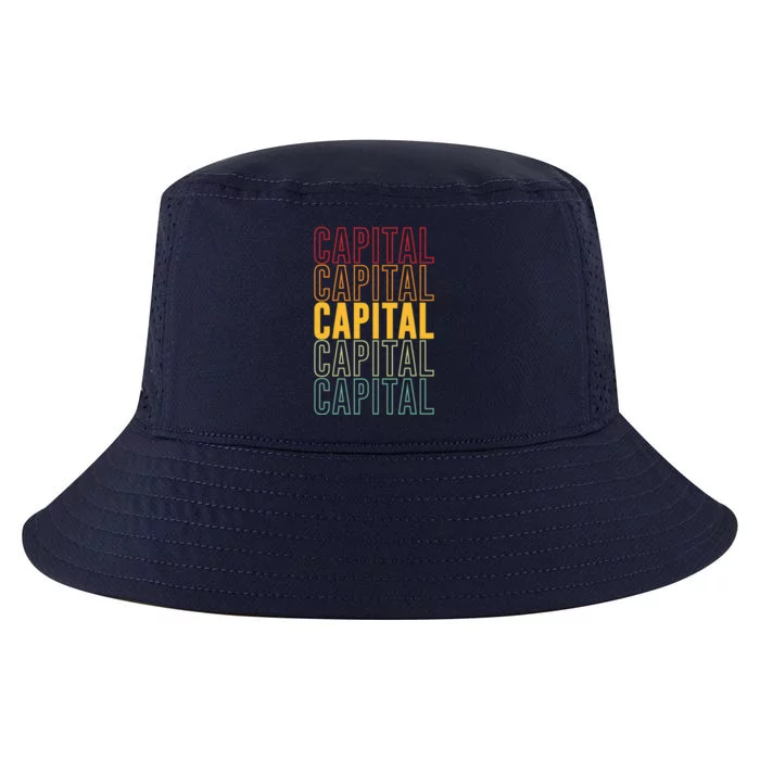 Capital Pride Capital Great Gift Cool Comfort Performance Bucket Hat