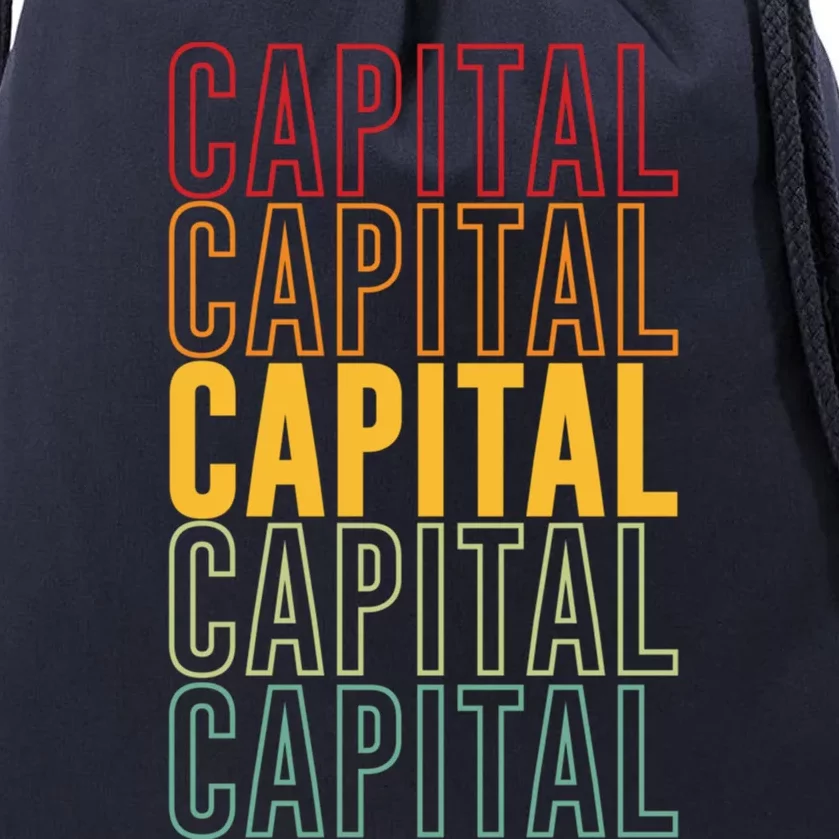 Capital Pride Capital Great Gift Drawstring Bag