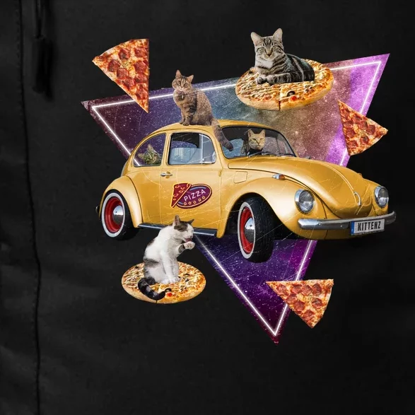 Cat Pizza Car Galaxy Daily Commute Backpack