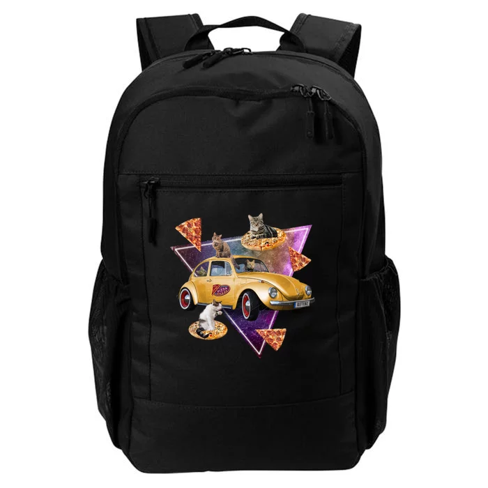 Cat Pizza Car Galaxy Daily Commute Backpack