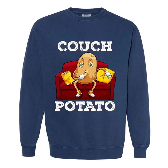 Couch Potato Garment-Dyed Sweatshirt