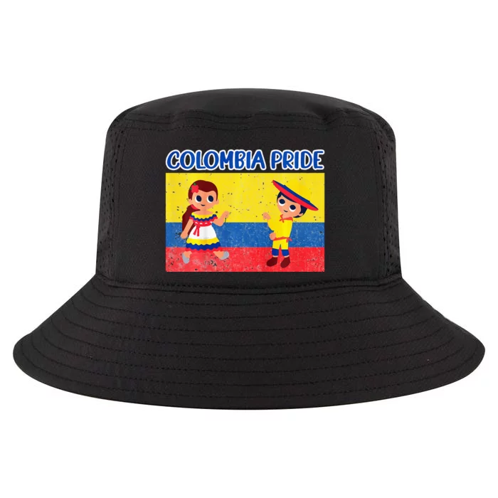 Colombian Pride Colombia Flag Cool Comfort Performance Bucket Hat