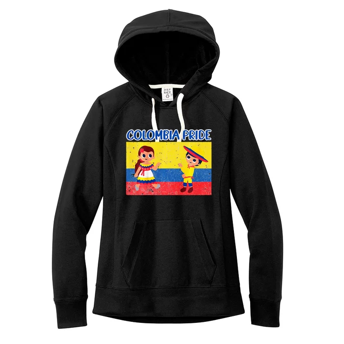 Colombian Pride Colombia Flag Women's Fleece Hoodie