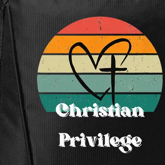 Christian Privilege City Backpack