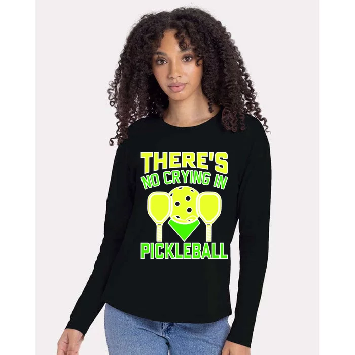 Cool Pickleball Womens Cotton Relaxed Long Sleeve T-Shirt