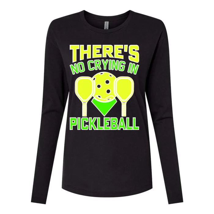 Cool Pickleball Womens Cotton Relaxed Long Sleeve T-Shirt