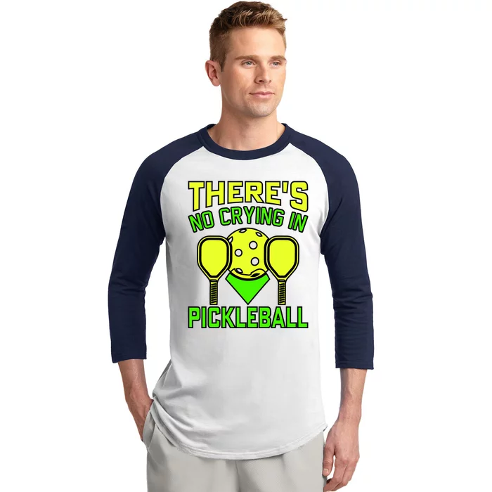 Cool Pickleball Baseball Sleeve Shirt