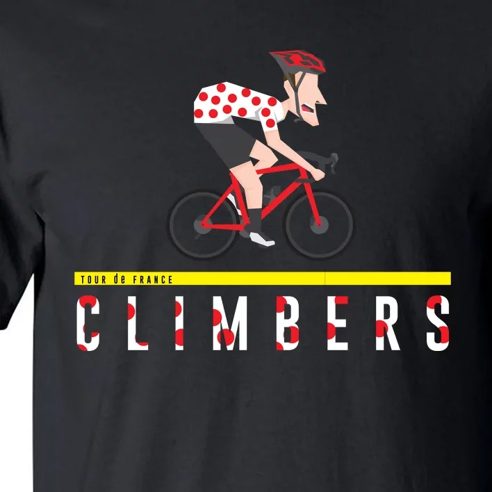 Cyclist Polkadot Tall T-Shirt