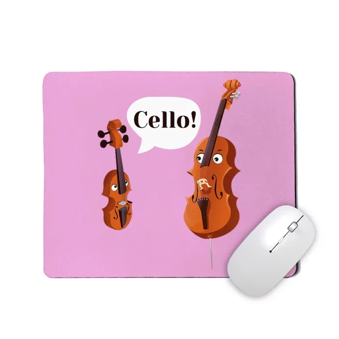 Cello Player Cellist Orchestra Musician Classical Music Mousepad