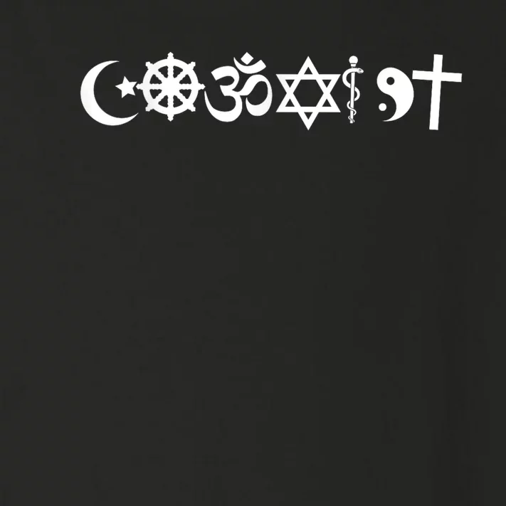 Coexist Peacefully Toddler Long Sleeve Shirt