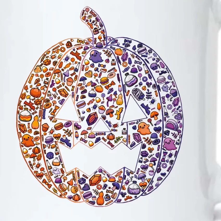 Candy Pumpkin Black Color Changing Mug