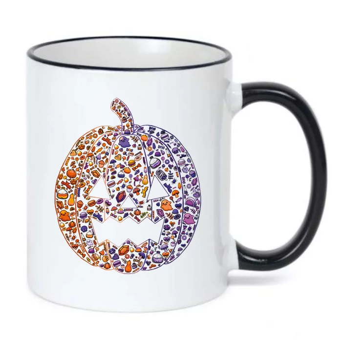 Candy Pumpkin Black Color Changing Mug