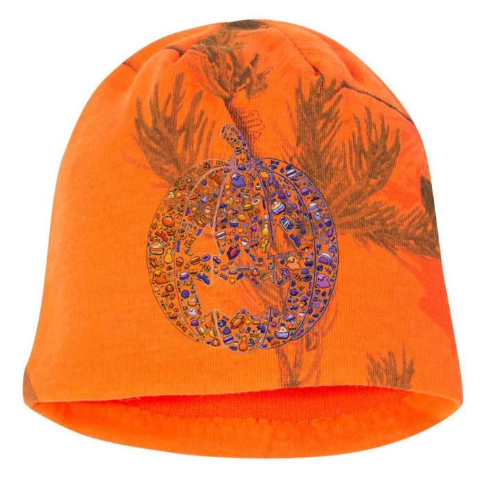 Candy Pumpkin Kati - Camo Knit Beanie