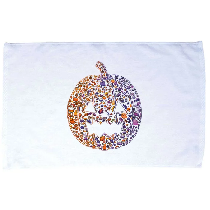 Candy Pumpkin Microfiber Hand Towel