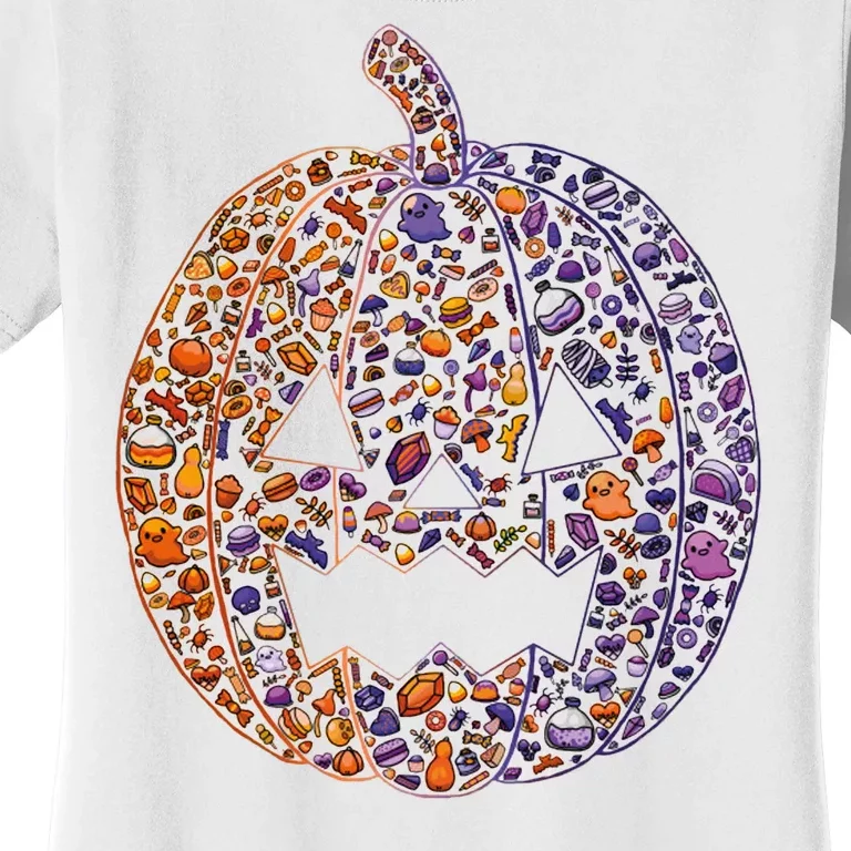 Candy Pumpkin Women's T-Shirt