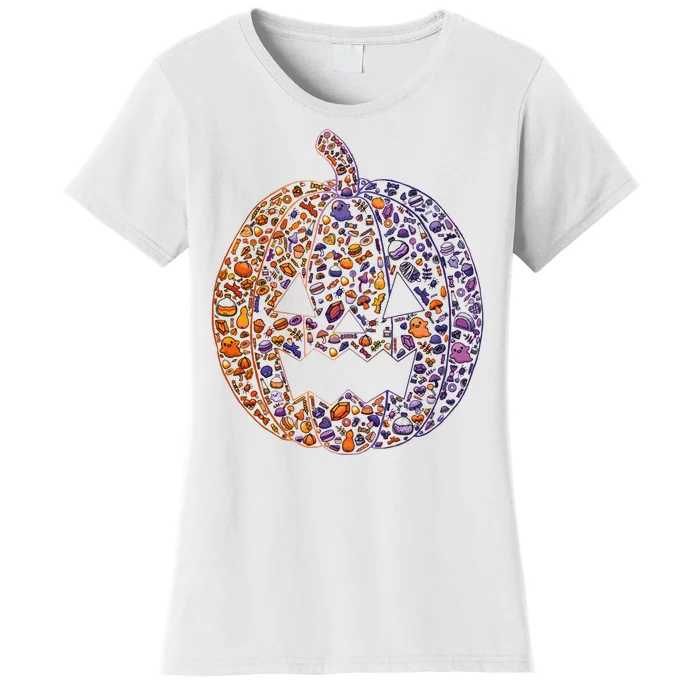 Candy Pumpkin Women's T-Shirt