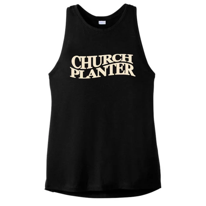 Church Planter Ladies Tri-Blend Wicking Tank