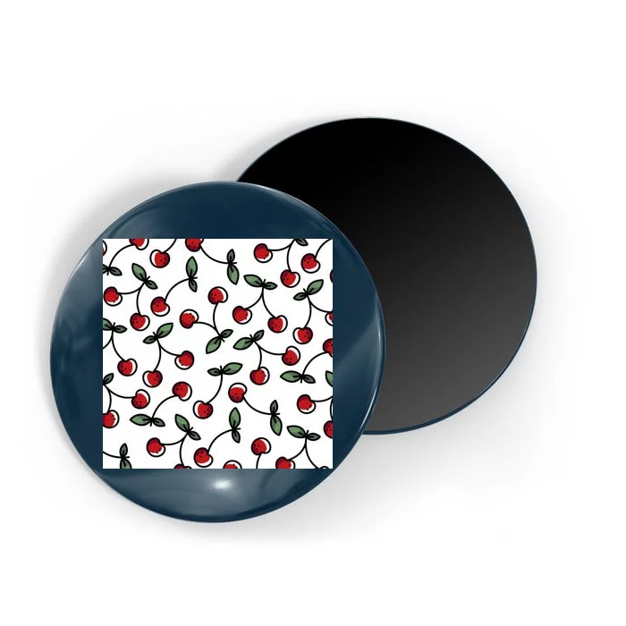 Cherry Pattern Magnet