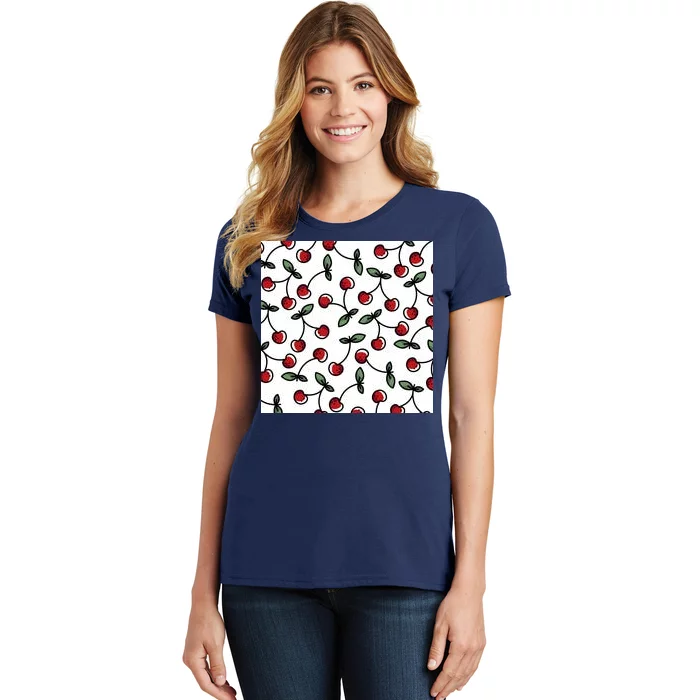 Cherry Pattern Women's T-Shirt