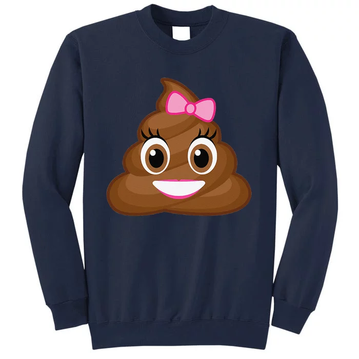 Cute Poop Tall Sweatshirt