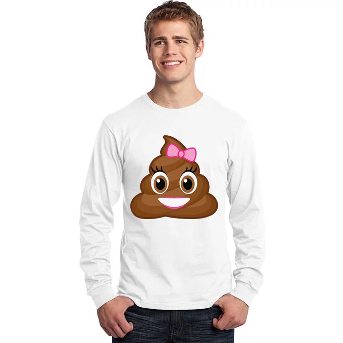 Cute Poop Tall Long Sleeve T-Shirt