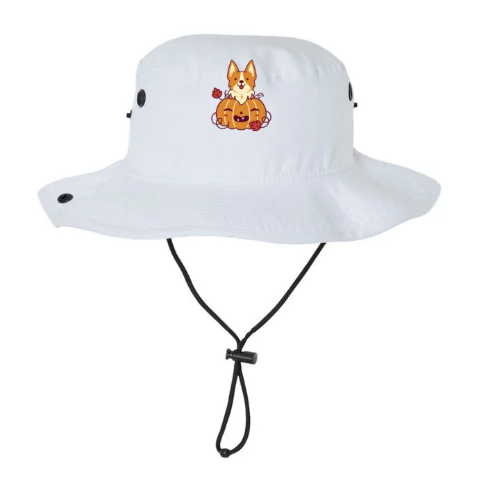 Cute Pumpkin Corgi Dog Halloween Legacy Cool Fit Booney Bucket Hat