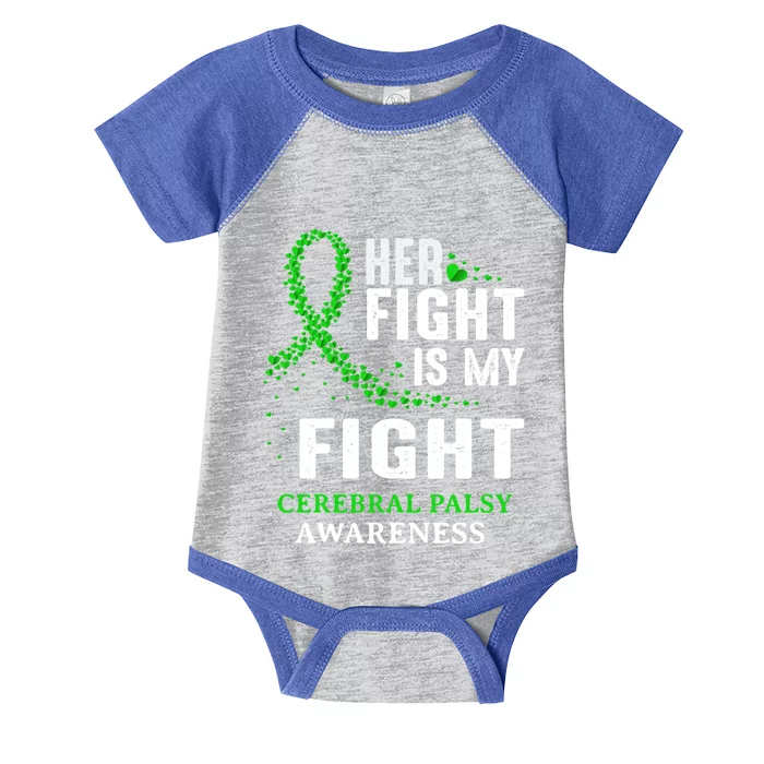 Cerebral Palsy Cp Awareness Brain Damage Green Ribbon Gift Infant Baby Jersey Bodysuit