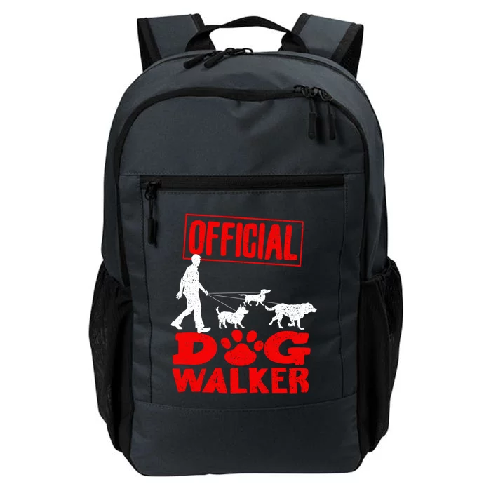 Cute Professional Dog Walker Funny Pet Lover Gift Cool Gift Daily Commute Backpack