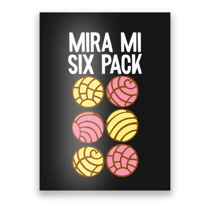 Conchas Pan Dulce Latina Mexican Mujer Concha Pastry Poster