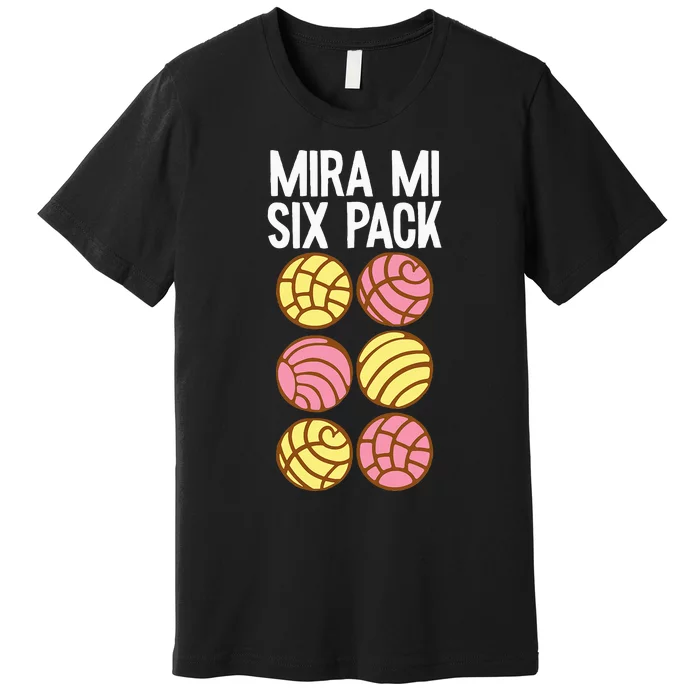 Conchas Pan Dulce Latina Mexican Mujer Concha Pastry Premium T-Shirt